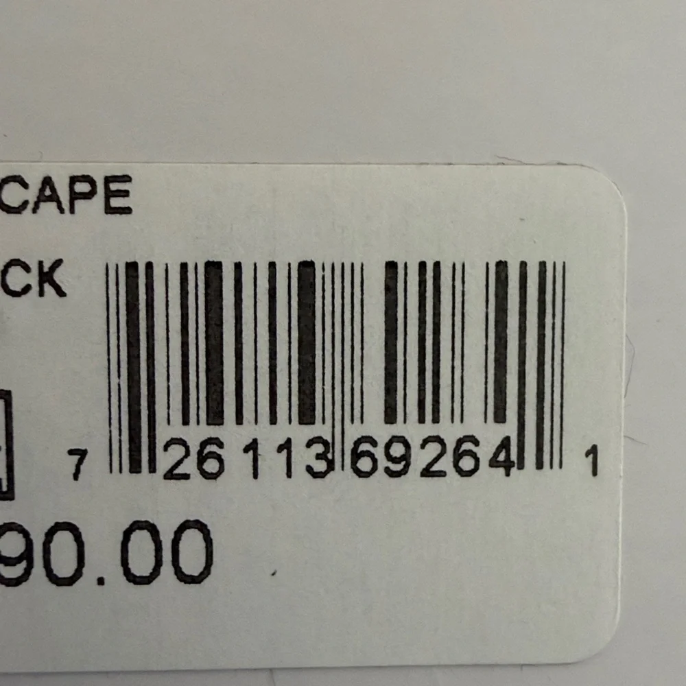 NWT Lauren Ralph Lauren Houndstooth Wool Blend Cape, Size M/L - Picture 10 of 10